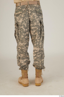  Photos Army Man in Camouflage uniform 3 21th century Army belt camouflage leather shoes leg trousers 0003.jpg